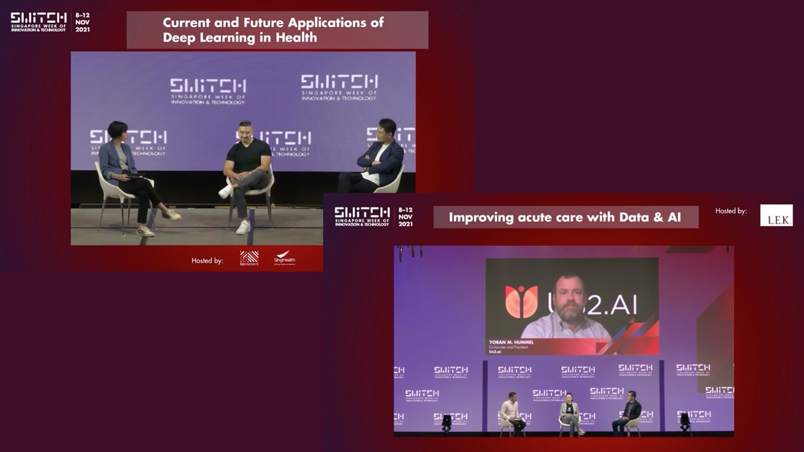 SWITCH Singapore 2021: Benefits and challenges of AI applications in healthcare