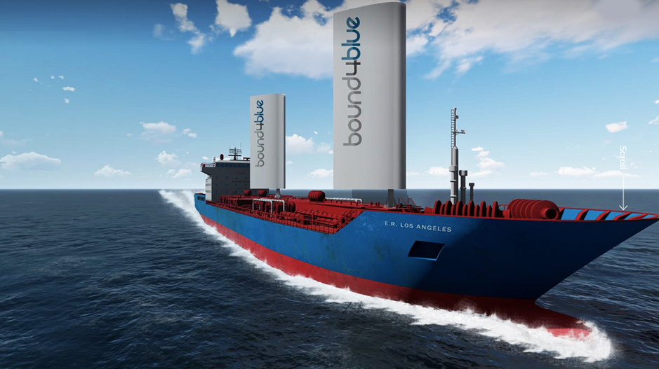 Bound4Blue taps aeronautical technology for sustainable shipping solutions