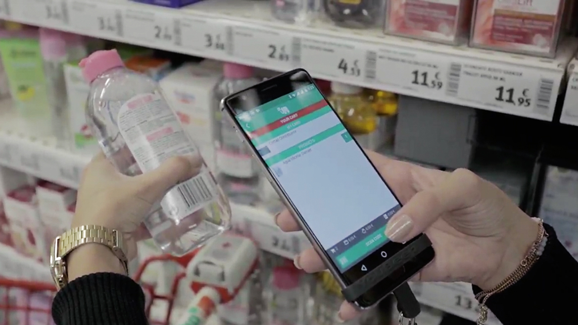 Xhockware's YouBeep app for speedy checkout, higher customer spending