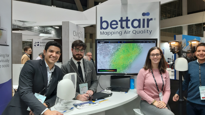 Bettair's air pollution monitoring system for cities promises over 90% accuracy